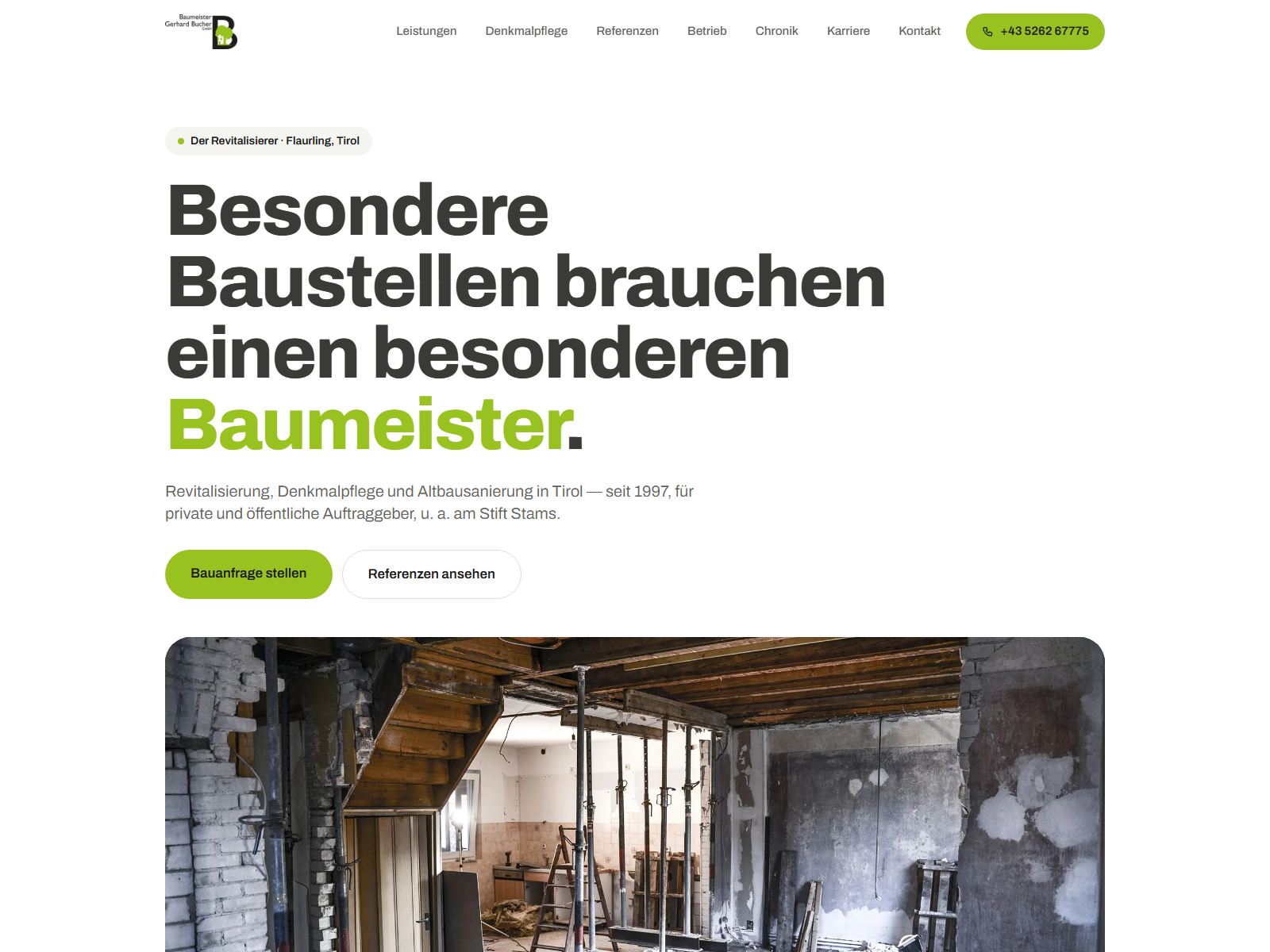 Baumeister Gerhard Bucher – Platzhalterbild